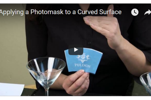 Video tutorials for preparing sandblasting stencils from photoresist film Rayzist photomask.